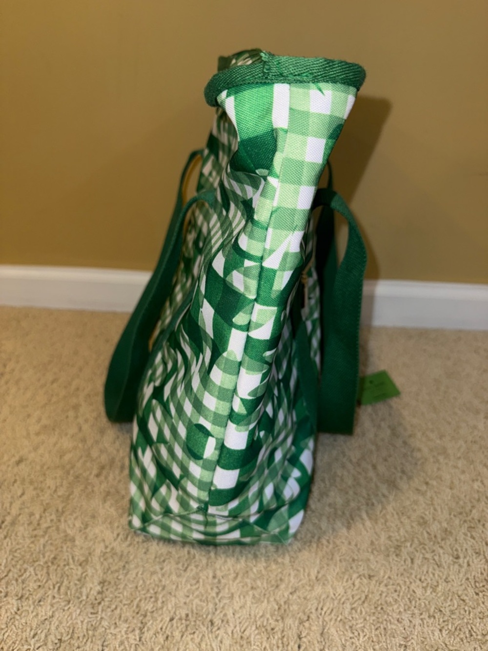 kate spade New York Daisy Gingham Cooler Tote - Picture 7 of 15